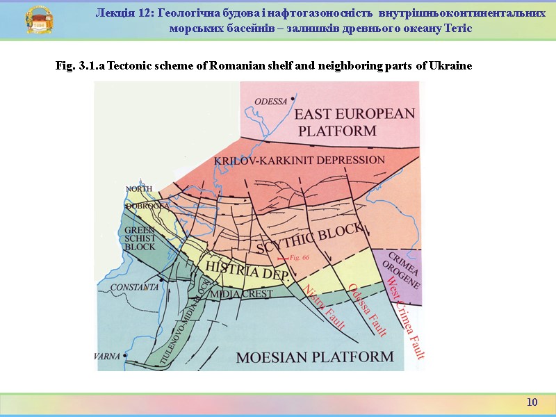 10 Лекція 12: Геологічна будова і нафтогазоносність  внутрішньоконтинентальних морських басейнів – залишків древнього